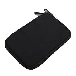 WESIEVYA 1Stk Handytasche Münzbeutel Aufbewahrungstasche scheckkarten-etui small Wallet aktenordner ordnee Portemonnaie multifunktionales Kartenetui Nylon-Geldbörse Kartenorganisator Black von WESIEVYA