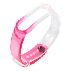 WESIEVYA Gurt Weiches Smartwatch- Transparentes Uhrenarmband Tpu-armband Armband Ansehen Klares Armband Zartes Uhrenarmband Schnellspannband Ersatzarmband Für 5 Transparentes Tpu von WESIEVYA