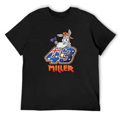 Jack Miller Number 43 Australia T-Shirt Summer Top Anime Clothes T-Shirt for a Boy t Shirts for Men Cotton Black M von WEedsy