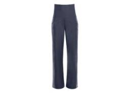 Culotte WINSHAPE "Functional Comfort CUL601C" Gr. L, Normalgrößen, grau (anthrazit) Damen Hosen Yogahose Yogawear High Waist mit praktischen Taschen von WINSHAPE