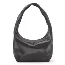 WMFASBAG Damen-Unterarmtasche, stilvolle Schultertasche, großes Fassungsvermögen, einfache Fleck-Handtasche, Reißverschluss, schicke Hobo-Tasche, Tasche mit Tragegriff von WMFASBAG