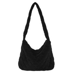 WMFASBAG Stilvolle gesteppte Umhängetasche aus Cord, Retro-Klassiker-Geldbörse, modische trendige Tasche für Damen, große Kapazität, Umhängetasche mit Tasche für den täglichen Gebrauch im Bü von WMFASBAG