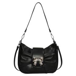 WMFASBAG Sweet Trendy Umhängetasche PU-Leder Damenhandtasche mit verstellbarem Riemen Lässige Schultertasche mit Reißverschluss Unterarmtasche für Frauen und Mädchen von WMFASBAG