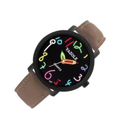 WOFASHPURET 1 Stück Kinderuhr Mit Cartoon Muster Kinderuhr Armbanduhr Für Kinder Quarzuhr Für Kinder wasserdichte Uhr Modische Cartoon Uhr von WOFASHPURET