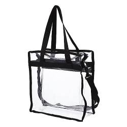 WOONEKY Transparente PVC Tasche Für Den Außenbereich Transparente Geldbörse Multifunktionale Transparente Tasche Transparente Outdoor Tasche Cross Tasche Tragbare Transparente von WOONEKY