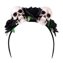 -stirnband Haarschmuck Für Den Abschlussball Make-up-stirnband Halloween- Brautkopfschmuck Für Die Hochzeit Haarschmuck Für Schwarze Mädchen Black Stoff WOONEKY von WOONEKY