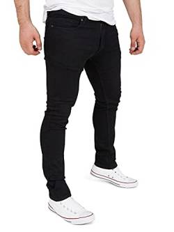 WOTEGA Justin - Herren Slim Fit Jeanshosen - Stretch Jeans Hosen - Herrenjeans für Männer, Schwarz (Black Meteorite 194008), W31/L30 von WOTEGA