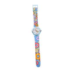 WRITWAA Anschauen Kinder Schauen Zu Quarzuhr Für Kinder Jungenuhren Wasserdicht Kinder Armbanduhr Osterkörbchenfüller Kinderarmbanduhr Quarz Armbanduhr Colorful Mineralverstärktes Glas von WRITWAA