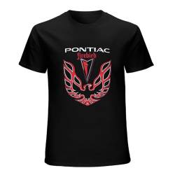 Firebird T-Shirt Logo, Kitt, Pontiac, Black von WSVSW