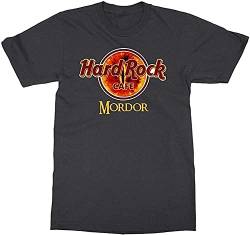 Hard Mordor Cafe Rock Men's T-Shirt Men T-Shirt Black von WSVSW