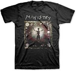 New Ministry Psalm 69 Album Heavy Metal Band T-Shirt Black von WSVSW