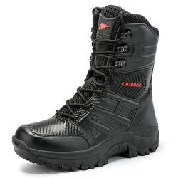 Outdoor-Militärstiefel für Herren, leichte Dschungelstiefel, Militär für Herren, bequemer Militär-Dschungel-Stiefel, diese Herrenstiefel können flexibel mit verschiedenen Outdoor-Geländen bewältigen., von WTDXSPS