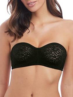 Wacoal Damen Halo Lace Strapless Convertible Bra BH, Undurchsichtige, Schwarz, 75C von Wacoal