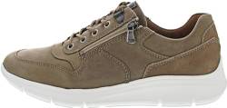 Waldläufer Herren Leder Sneaker Harris Sand (eu_Footwear_Size_System, Adult, Men, Numeric, Wide, Numeric_46) von Waldläufer