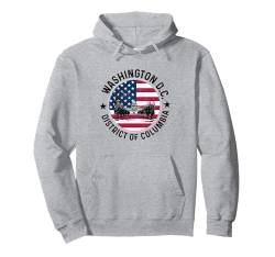 Sehenswürdigkeiten der Skyline von Washington DC auf dem Capitol Hill Pullover Hoodie von Washington DC Souvenir Clothing Apparel