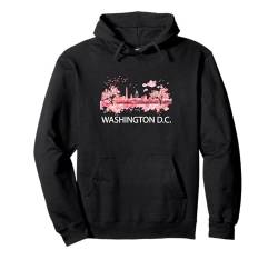 Sehenswürdigkeiten der Skyline von Washington DC auf dem Capitol Hill Pullover Hoodie von Washington DC Souvenir Clothing Apparel