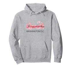 Sehenswürdigkeiten der Skyline von Washington DC auf dem Capitol Hill Pullover Hoodie von Washington DC Souvenir Clothing Apparel