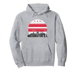 Sehenswürdigkeiten der Skyline von Washington DC auf dem Capitol Hill Pullover Hoodie von Washington DC Souvenir Clothing Apparel