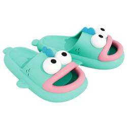 Watwass Lustige Hausschuhe Damen Flach Slide Sandalen Jungen Cartoon Badeschuhe Süß Tiere Slipper Mädchen 35-40 von Watwass