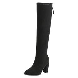 Schuhe Damen Stiefel Schuhe Ankle Mode Kurzfloch Frauen Lässige Reißverschluss Keile Retro Damenstiefel Schwarz Absatz 40 Wasserdicht Stiefel Damen Stiefeletten Damen Winter Gefüttert von Wdgfv