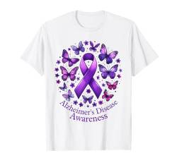 Tragen Sie Purple Alzheimer's Awareness Demenz T-Shirt von We Wear Purple Alzheimer's Awareness Gifts