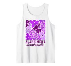 Tragen Sie Purple Alzheimer's Awareness Demenz Tank Top von We Wear Purple Alzheimer's Awareness Gifts