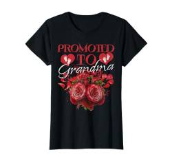 Cute Mom Promoted to Grandma Baby Schwangerschaftsankündigung T-Shirt von WearWitty Mother's Day Baby Shower