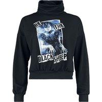 Wednesday - Gothic Sweatshirt - Be the black sheep - S bis XXL - für Damen - Größe S - schwarz  - EMP exklusives Merchandise! von Wednesday