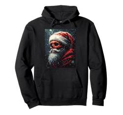 Gruseliger Weihnachtsmann Deko Frauen Männer Weihnachten Pullover Hoodie von Weihnachten Damen Weihnachtsmann Outfit Herren