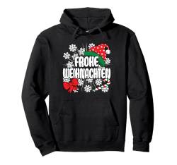 Frohe Weihnachten Weihnachtskranz Xmas Damen Herren Kinder Pullover Hoodie von Weihnachten Familie Bekleidung Damen Herren Kinder