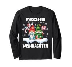 Lustige Weihnachtswichtel Weihnachten Wichtel Christmas Gnom Langarmshirt von Weihnachten Familie Bekleidung Damen Herren Kinder