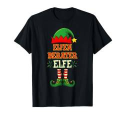 Elfen Berater Elfe Kostüm für Weihnachten Familien T-Shirt von Weihnachten Familien Partnerlook Outfit Shop