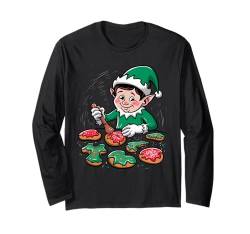 Weihnachten Geschenk Elfen Elf Ugly Christmas Sweater Xmas Langarmshirt von Weihnachten Geschenk Elf Elfen Christmas Xmas