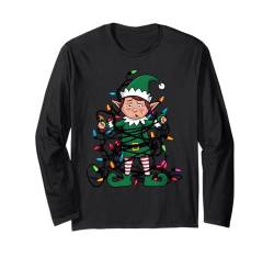 Weihnachten Geschenk Elfen Elf Ugly Christmas Sweater Xmas Langarmshirt von Weihnachten Geschenk Elf Elfen Christmas Xmas