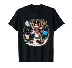 Weihnachten Geschenk Ugly Christmas Sweater Xmas Rentier T-Shirt von Weihnachten Geschenk Herren Damen Christmas Xmas