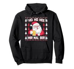 Bier Ugly Christmas Sweater Weihnachten Santa Claus Xmas Pullover Hoodie von Weihnachten Tshirt Bier Herren Damen Christmas