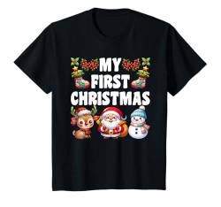 Kinder Weihnachten Kostüm MY FIRST CHRISTMAS Weihnachten Baby T-Shirt von Weihnachts Geschenke Baby Weihnachten Kostüm