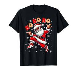 Weihnachtsoutfit Dancing Santa Tanzender Weihnachtsmann T-Shirt von Weihnachtsgeschenke & Weihnachtspullover