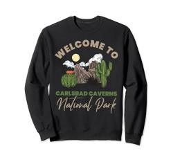 Willkommen im Carlsbad Caverns National Park Cactus Desert Sweatshirt von Welcome To Carlsbad Caverns National Park Cactus