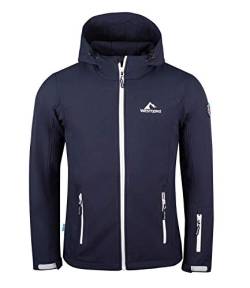 Westfjord Herren Softshell Jacke Eldfjall, Marineblau/Weiß, Größe S von Westfjord