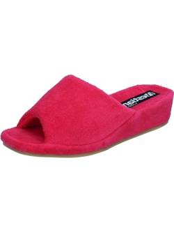 Westland Damen Pantoffeln Marseille, Frauen Hausschuhe,Weite G (Normal),Home-Slipper,House-Slipper,patschen,schlapfen,Hibiscus,41.5 EU / 7.5 UK von Westland