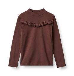 Wheat Ripp-Langarm-T-Shirt Rosetta Junior Größen Mädchen 48% Bio-Baumwolle,48% Modal,4% Elasthan Öko Tex Standard von Wheat