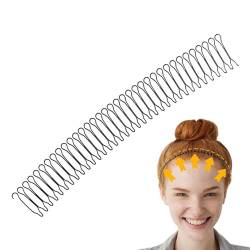 Draht-Haarkämme – flexible Borstenkämme, müheloses Hochsteckfrisur-Werkzeug, U-Pin, dehnbare Seitenkämme, dekorative Pony-Clips, Frizz-Haarstyling-Zubehör für Frauen und Mädchen von Whnbuij