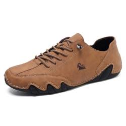 Wiecel™ - Ultra-bequemer Barfußschuhe aus Leder (Unisex) (Braun, EU Schuhgrößensystem, Erwachsene, Numerisch, M, 35) von Wiecel