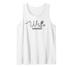 Ehefrau Est 2025 Ehefrau Hochzeit Matching oder Junggesellinnenabschied Tank Top von Wife Est 2025 Wife Wedding Matching