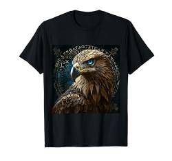 Wikinger Adler Vedrfölnir Vikings Runen Valhalla Kelten T-Shirt von Wikinger Store IBK