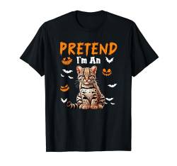 Pretend I'm An Ocelot Halloween Costume Animal Lover Kids T-Shirt von Wild Animal Halloween Costume