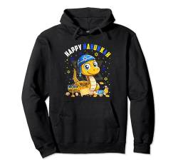 Happy Chanukkah Snake Costume Jüdische Symbole Menorah Lover Pullover Hoodie von Wild Animal Hanukkah Costume