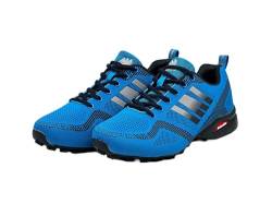 Wildora Damen Herren Wanderschuhe Bequeme Trail Running Trekkingschuhe (Königsblau-Navy,44) von Wildora