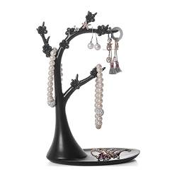 Schmuck Display Pflaume Baum Form Schmuck Show Display Ohrringe Rack Ohrringe Ständer Harz von Wilgure